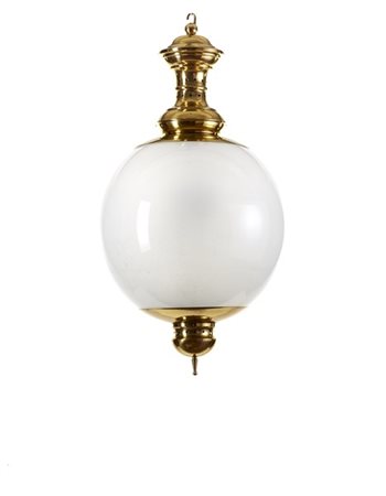 Luigi Caccia Dominioni Grande lampada a sospensione modello "LS1GC Lampione". Pr