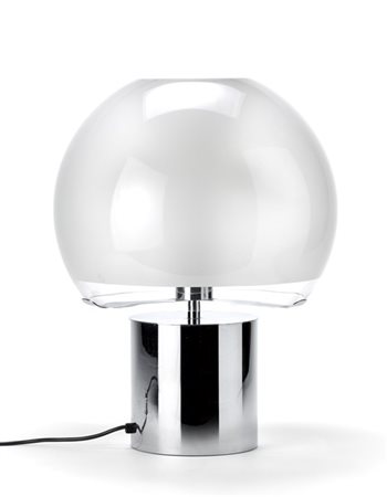 Luigi Caccia Dominioni Lampada da tavolo modello "LTA6 Porcino". Produzione Azuc