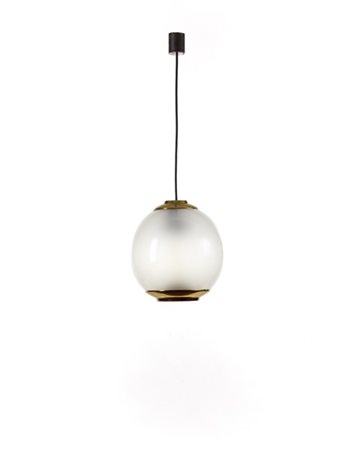 Luigi Caccia Dominioni Lampada a sospensione modello "LS2". Produzione Azucena,