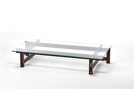 Ico Parisi Tavolo da salotto modello "751". Produzione Cassina, Meda, 1962. Stru