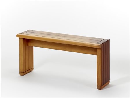 Ico Parisi Panca/consolle. Esecuzione Brugnoli Mobili, Cantù, anni '70. Legno ma