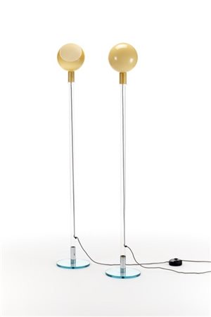 Gae Aulenti (1927-2012) e Piero Castiglioni (1944) Coppia di lampade da terra mo