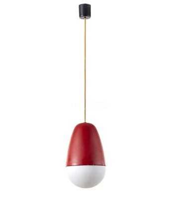 Gino Sarfatti Lampada a sospensione modello "2079". Produzione Arteluce, Milano,