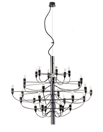 Gino Sarfatti Riedizione della lampada a sospensione modello "2097/50". Produzio