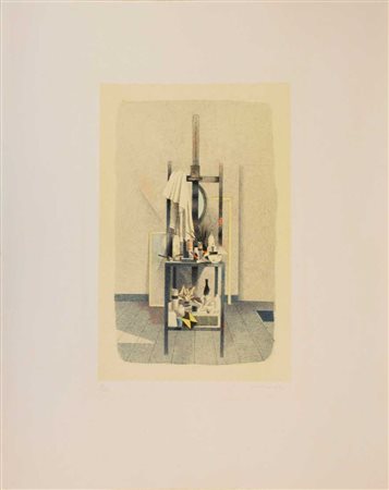 FERRONI Gianfranco (Livorno 1927 - Bergamo 2001) Senza titolo, 1984...