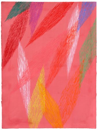 DORAZIO Piero (Roma 1927 - Todi 2005) Senza titolo, 1990 tecnica mista su...