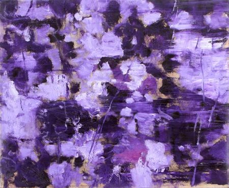 FRANGI Giovanni (Milano 1959) Divina, 2011 olio su tela, cm. 46 x 55 Firma,...