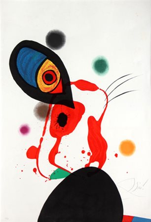 MIRO' Joan (Barcellona 1893 - Palma di Maiorca 1983) Eunuque imperial...
