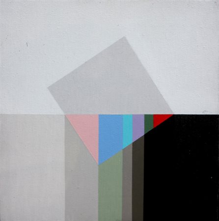 CARMI Eugenio (Genova 1920) Senza titolo, 1985 olio su tela, cm. 24 x 24...