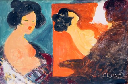 FIUME Salvatore (Comiso (Rg) 1915 - Canzo (Co) 1997) Giapponesina nello...