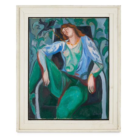 Sandro Chia, Senza titolo (Gazza ladra)