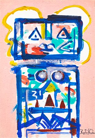 IBRAHIM KODRA (1918-2006) - Senza Titolo