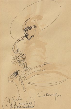 GIANCARLO CAZZANIGA (1930-2013) - Senza Titolo