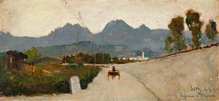 LUIGI MEDICI - " Vaprio - Trezzo - Scorcio "