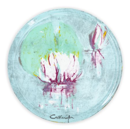 GIANCARLO CAZZANIGA (1930-2013) - Ninfee, 2003