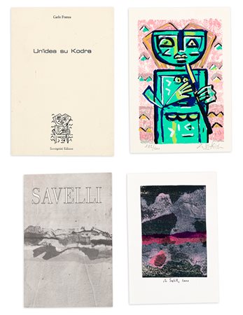 AUTORI VARI (KODRA E SAVELLI) - Lotto unico di 2 opere