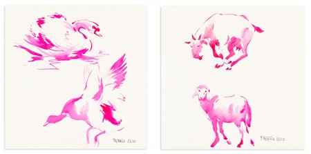 PAOLO FABBRO (1941) - Lotto unico di 2 opere