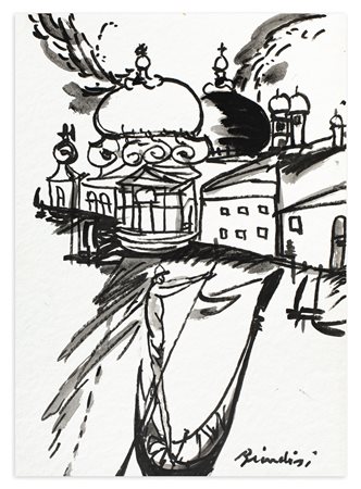 REMO BRINDISI (1918-1996) - Senza Titolo