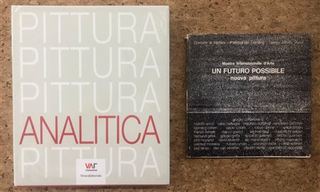 PITTURA ANALITICA - Lotto unico di 2 cataloghi