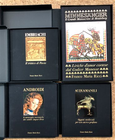 FRANCO MARIA RICCI EDITORE - Lotto unico di 4 pregevoli edizioni