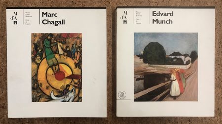 MARC CHAGALL E EDVARD MUNCH - Lotto unico di 2 cataloghi