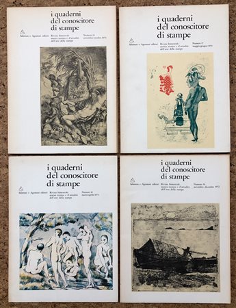 I QUADERNI DEL CONOSCITORE DI STAMPE - Lotto unico di 4 riviste e 4 opere: