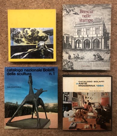 CATALOGHI BOLAFFI E RASSEGNE D'ARTE - Lotto unico di 4 cataloghi