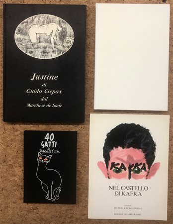 FUMETTO E ILLUSTRAZIONE - Lotto unico di 4 cataloghi: