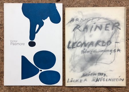 ARNULF RAINER E VICTOR PASMORE - Lotto unico di 2 cataloghi: