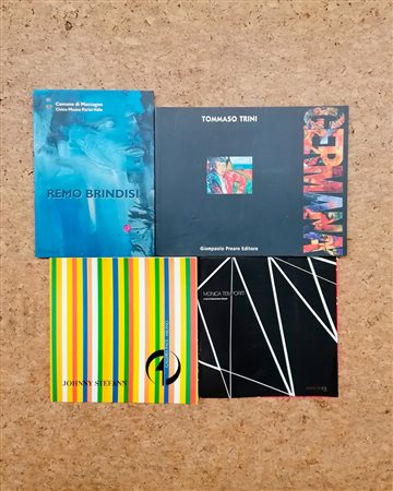 ARTISTI VARI (GERMANÀ, BRINDISI,TEMPORITI,STEFANN) - Lotto unico di 4 cataloghi