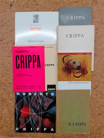 ROBERTO CRIPPA - Lotto unico di 8 cataloghi