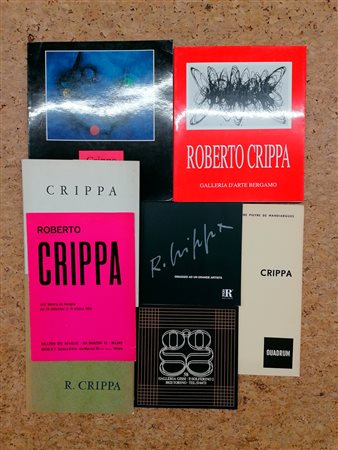 ROBERTO CRIPPA - Lotto unico di 8 cataloghi
