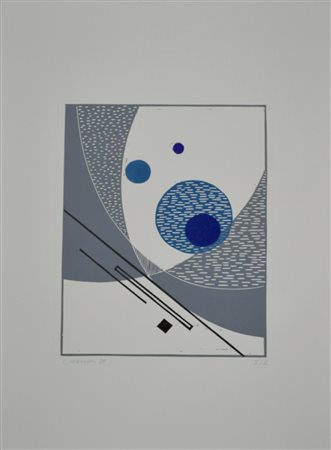 Luigi Veronesi (1908 - 1998) VERONESI cartella completa di sei linoleum, cm...