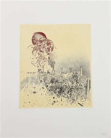 Gianfranco Ferroni (1927 - 2001) LA PASSIONE - LA FABBRICA DELLA MORTE...