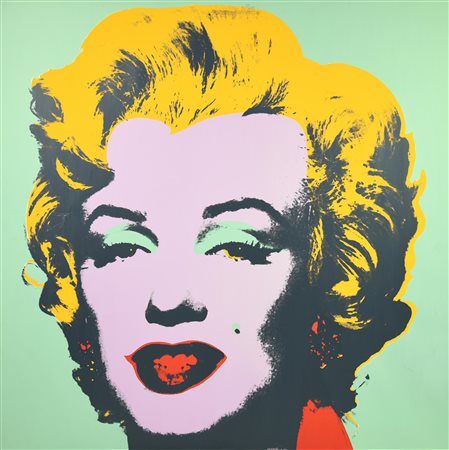 Andy Warhol (1928 - 1987) MARILYN MONROE (MARILYN) serigrafia, cm 91,4x91,4;...