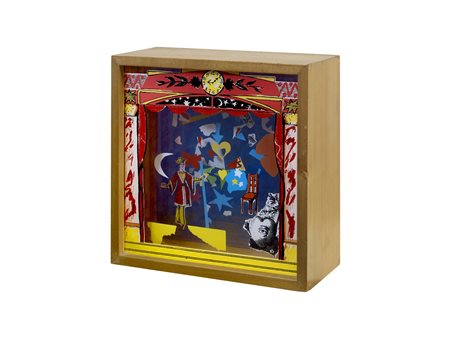 Giosetta Fioroni (1932) ENIGMA FIABESCO (TEATRO LEGNO) multiplo serigrafico...