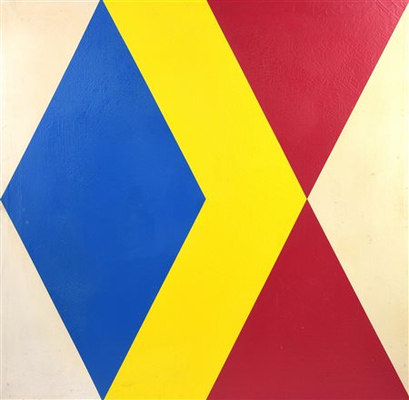 Lorenzo Piemonti (1935 - 2015) QUATTRO UGUALI QUANTITA' DI COLORE acrilico su...