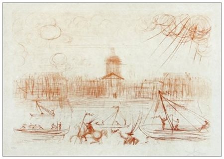 SALVADOR DALI’ Figueres (Spagna) 1904 – 1989 Academie des Beaux Arts, 1975...