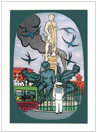 GIUSEPPE VIVIANI Agnano Pisano 1898 – Pisa 1965 I Quattro Mori, 1964...