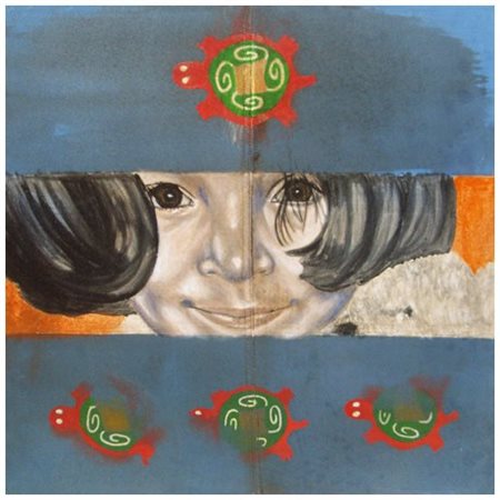 JOE VEGA (Messico) 1977 Marcela, 2005 Olio su tela 60 x 60. Titolo, data e...