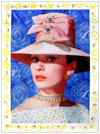 MARIA MURGIA Ossi 1935 Omaggio a Audrey Hepburn, 2011 Fotografia dipinta 80 x...