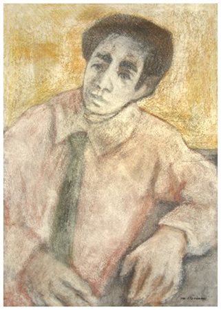 MARCELLO BOCCACCI Firenze 1914 – 1996 Senza titolo Pastelli su carta 49,5 x...