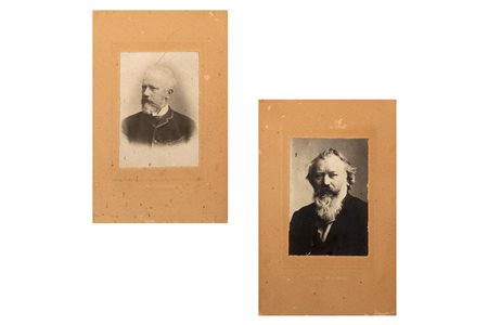 Brahms, Johannes - Tchaikovsky, Pyotr Ilyich - Foto di musicisti