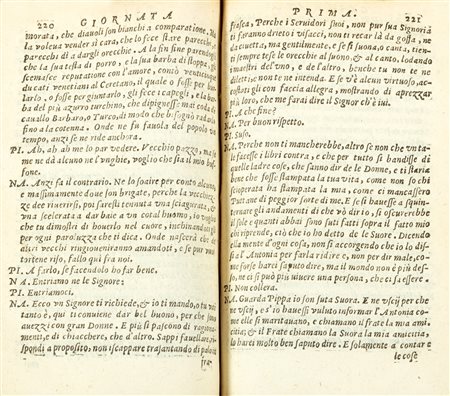 Aretino, Pietro - La prima parte di ragionamenti [e la seconda], divisa in tre giornate