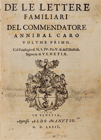 Caro, Annibale - De le lettere familiari