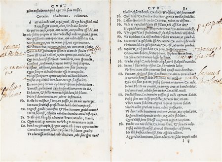 Classici latini - Plauto, Tito Maccio - Plauti Comoediae viginti nuper recognitae