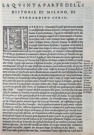 Corio, Bernardino - L’Historia di Milano volgarmente scritta