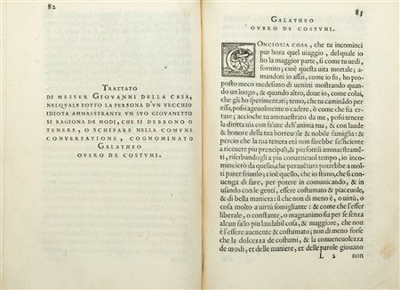 Della Casa, Giovanni - Rime et prose