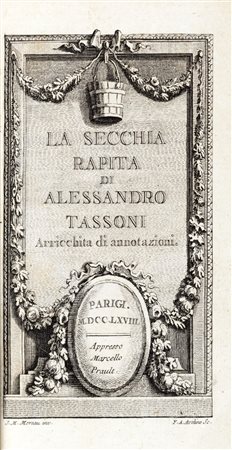 Tassoni, Alessandro - La Secchia rapita