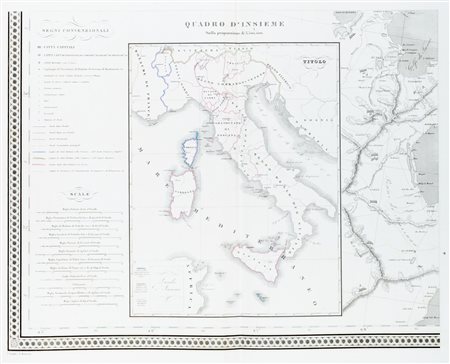Cartografia - Atlante - Zuccagni Orlandini, Attilio - Atlante illustrativo, ossia raccolta dei principali monumenti italiani antichi, del medio evo e moderni e di alcune vedute pittoriche